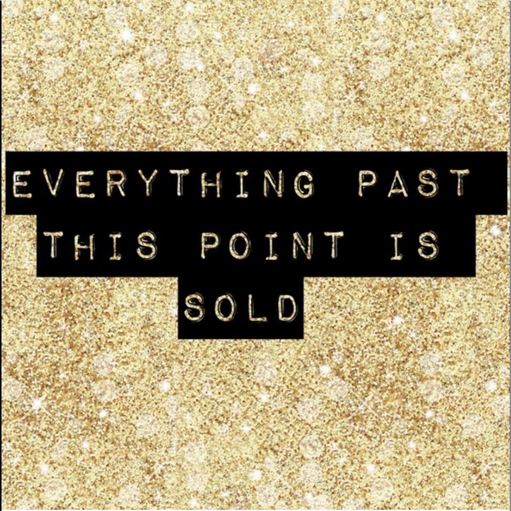 Sold beyond this point‼️😘